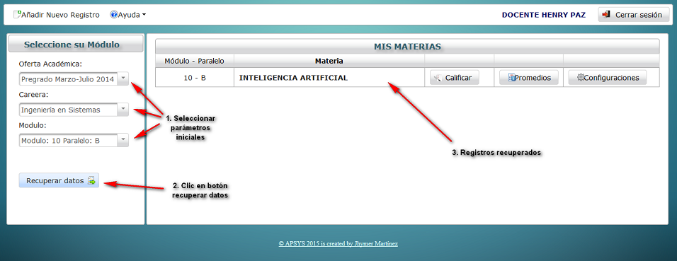 Proceso detallado